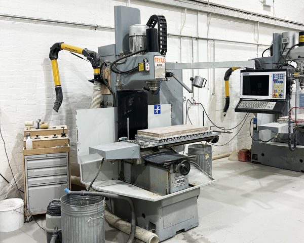 Tryax CNC Machines with Extra Components